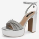 Женские босоножки Nine West WFA2736-1 5905588592563 36 22.7 см Серебристые (5905588592709) - изображение 2