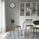 Кухонний стілець OSTANO IKEA 505.689.00 темно-зелений - изображение 5
