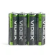 Батарейки LR6 VIDEX -60 штук, Alkaline AA - зображення 3