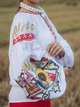 Вышиванка женская с узором Edelvika 143-24/00 XL Белая (2100000670260) - изображение 4