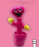 Детская игрушка мягкая DIY танцующий Киси Миси поющий розовый (7009К) - изображение 1