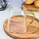 Чайная чашка из боросиликатного стекла 380 мл Glass Wood - изображение 5