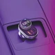 Автомобильное зарядное устройство FM-трансмиттер модулятор Proove FM Launcher Sound Link 30W (PD+QC3.0) Type-C+USB (FMSL30110001) Black - изображение 6