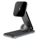Бездротовий зарядний пристрій Proove Energy Fold 3 in 1 iPhone AirPods Apple Watch Wireless Magnetic Charging Bracket 15W (WSEF15010001) Black - изображение 1