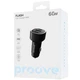 Автомобільний зарядний пристрій Proove Flash 60W 2 Type-C + USB (CCFL60111201) Black - зображення 2