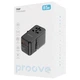 Універсальний адаптер Мережевий зарядний пристрій Proove Trip 85W 3Type-C + USB (TATR85130001) Black - зображення 8