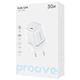 Сетевое зарядное устройство Proove Pure GaN 30W Type-C (WCPU30012202) White - изображение 2