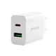 Сетевое зарядное устройство Proove Rapid 20W Type-C + USB (WCRP20110002) White - изображение 4