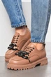 Лоферы женские темно-бежевого цвета Loretta размер 38 (197535) - изображение 2