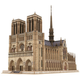 Пазл 3D Revell Masterpiece Notre-Dame de Paris 239 елементів (4009803001906) - зображення 3