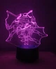 3d-светильник Черепашки-ниндзя Команда, 3д-ночник, несколько подсветок (батарейка+220В) - изображение 9