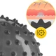 Мяч для пилатеса, йоги, реабилитации 4FIZJO 20 см Black (P-5905973402330) - изображение 5