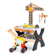 Zestaw do gry EcoToys Drewniany warsztat dla dzieci TL812003 (5905817003877) - obraz 3