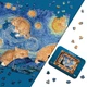 Деревянный пазл THEGRAVIX Звездная ночь с котами XL 88 x 58 см 1300 элементов (04249) - изображение 2