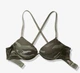 Бюстгальтер Victoria's Secret Pink Super Push-Up Bra хакі 34D - зображення 1