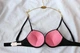 Бюстгальтер Victoria's Secret Pink Super Push-Up Bra черный кружевной 32A - изображение 2