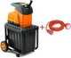 Измельчитель садовый GTM DS2800/45 KIT 220 В 2800 Вт ветки до 45 мм контейнер 60 л + удлинитель 3x1.5 мм² 10 м (DS2800/45_KIT+ext.cord) - изображение 3