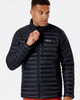 Пуховик чоловічій Rab Microlight Jacket, Black, XL (RB QDB.16-BL-XL) - зображення 3