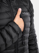 Пуховик чоловічій Rab Microlight Alpine Jacket, Black, L (RB QDB-12-BL-L) - зображення 6