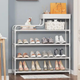 Полиця для взуття на 5 секцій Storage Shoe Rack біла - зображення 3