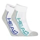 Носки Head Qperformance Quarter 791019001-003 2 пари Білий/Сірий/Мультиколор 43-46 (8720245076357) - изображение 1