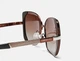 Женские поляризационные солнцезащитные очки KINGSEVEN N7011 Brown - изображение 5