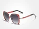 Женские поляризационные солнцезащитные очки KINGSEVEN N7011 Red - изображение 3