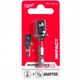 Адаптер для інструменту Milwaukee ShW 1/4"HEX - 1/2" квадратний хвостовик (4932478803) - зображення 4