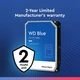 Накопичувач HDD SATA 2.0TB WD Blue 5400rpm 64MB (WD20EARZ) - изображение 3