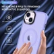 Чехол ударостойкий матовый WAVE Premium Matte Insane Case with MagSafe для Apple Iphone 14 Pro Light Purple - изображение 4