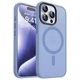 Чехол ударостойкий матовый WAVE Premium Matte Insane Case with MagSafe для Apple Iphone 14 Pro Sierra Blue - изображение 1