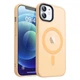 Чохол ударостійкий матовий WAVE Premium Matte Insane Case with MagSafe для Apple Iphone 11Yellow - зображення 1