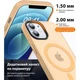 Чохол ударостійкий матовий VVave Premium Matte Insane Case with MagSafe для Apple Iphone 12 Pro Max Yellow - зображення 4