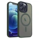 Чехол ударостойкий матовый WAVE Premium Matte Insane Case with MagSafe для Apple Iphone 13 Pro Green - изображение 1
