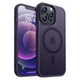 Чехол ударостойкий матовый WAVE Premium Matte Insane Case with MagSafe для Apple Iphone 13 Pro Deep Purple - изображение 1