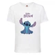 Футболка дитяча Ліло та Стіч (Lilo Stitch 003) біла 128 см - зображення 1
