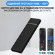 Внешний карман для дисков M.2 SSD NVMe и NGFF SATA 2280/2230/2242/2260 Addap EHDC-03, внешний кейс USB-A - Type-C, 10 Гбит/с - изображение 2