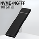 Зовнішній кейс для M.2 SSD NGFF+NVME з подвійним протоколом Addap EHDC03 | зовнішня кишеня для дисків SATA 3 2280/2230/2242/2260,USB-A - Type-C, 10 Гбіт/с, black - зображення 5