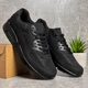 Чоловічі кросівки YZY Air Max 45 чорні демісезонні (5651) - изображение 3