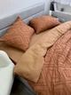 Комплект постельного белья Ecotton Евро 210х215 см Orange Полисатин (24556_000) - изображение 4