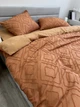 Комплект постельного белья Ecotton Евро 210х215 см Orange Полисатин (24556_000) - изображение 5