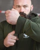 Тактическое мужское худи с принтом L хаки (90939) - изображение 5