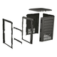 Компостер Prosperplast 1600 л компостер для сада 4х модульный 261 x 83 x 72cm Черный (PIKSM1600C-S411) - изображение 4