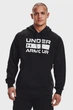 Кофта чоловіча Under Armour Rival Flc Signature Hd (1366363-001) M Чорно-білий - зображення 1