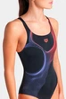 Купальник жіночий Arena RIPPLES SWIMSUIT U BACK B 009500-590-46 176 см Чорний - изображение 3