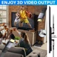 Кабель Conable HDMI 2.0 flat 4K@60Hz 18Gbps + адаптер UP Angle, 5м черный - изображение 3