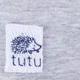 Детская демисезонная трикотажная шапка для мальчика tutu 05428 42-46 Серая - изображение 2