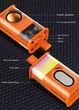 Беспроводная портативная колонка SPS A036 Bluetooth 5.0 с подсветкой Orange - изображение 3