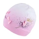Дитяча шапка демісезонна tutu 02227 50-54 Рожева - зображення 1