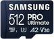 Карта памяти Samsung PRO Ultimate microSDXC 512GB + адаптер USB (8806094957242) - изображение 1